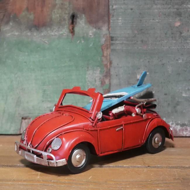 ブリキのおもちゃ ノスタルジックデコ ワーゲンビートル 自動車 アンティーク レトロ Tc 32 アメリカン雑貨のグッズファーム 通販 Yahoo ショッピング