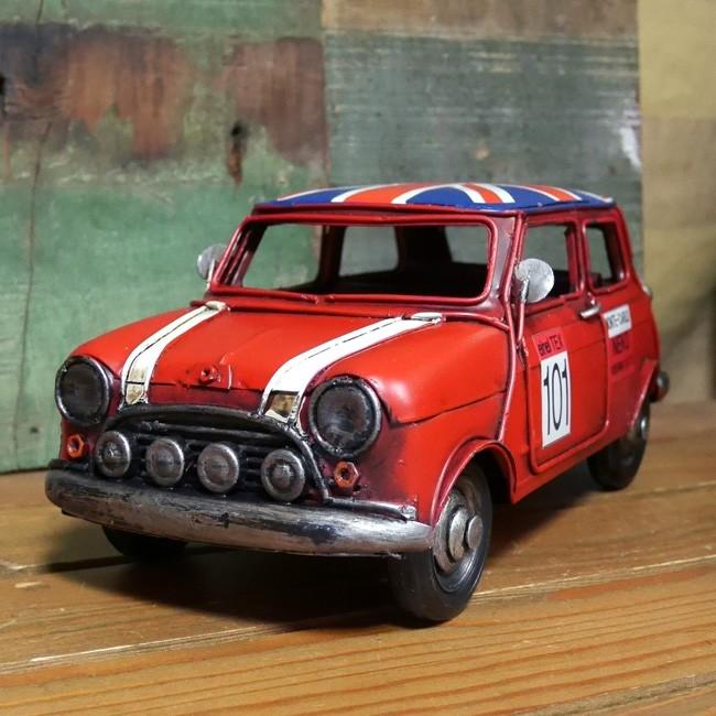 ミニクーパー ブリキのおもちゃ ヴィンテージカー BMW インテリア Mini