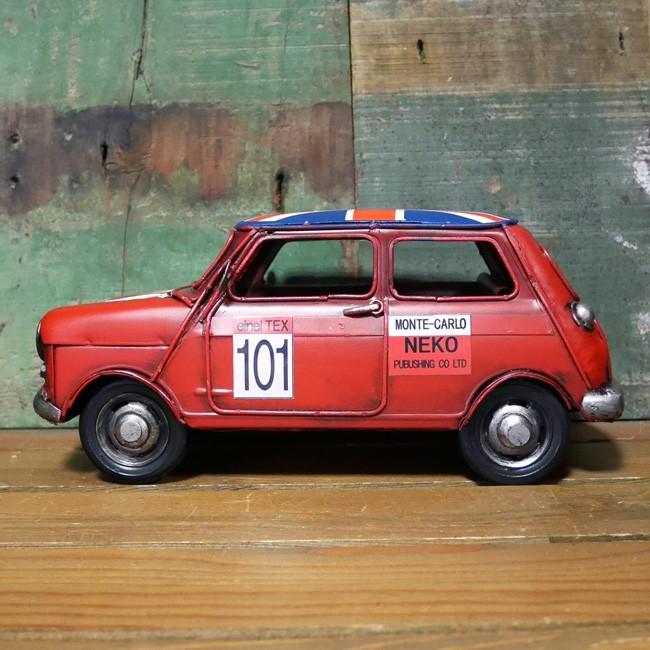 ミニクーパー ブリキのおもちゃ ヴィンテージカー BMW インテリア Mini