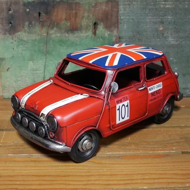 ミニクーパー ブリキのおもちゃ ヴィンテージカー BMW インテリア Mini