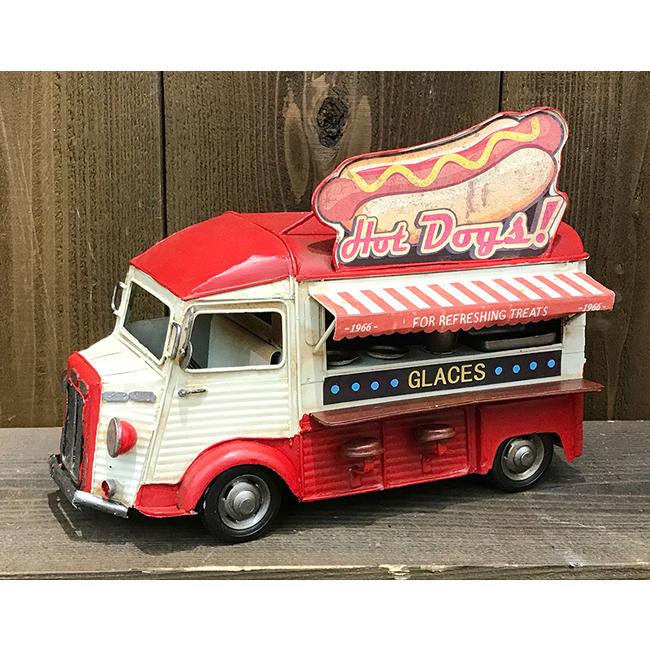 ヴィンテージカー Hot Dog Shop ブリキのおもちゃ ホットドッグ ヴィンテージカー Hot Dog Shop ブリキのおもちゃ ホットドッグ