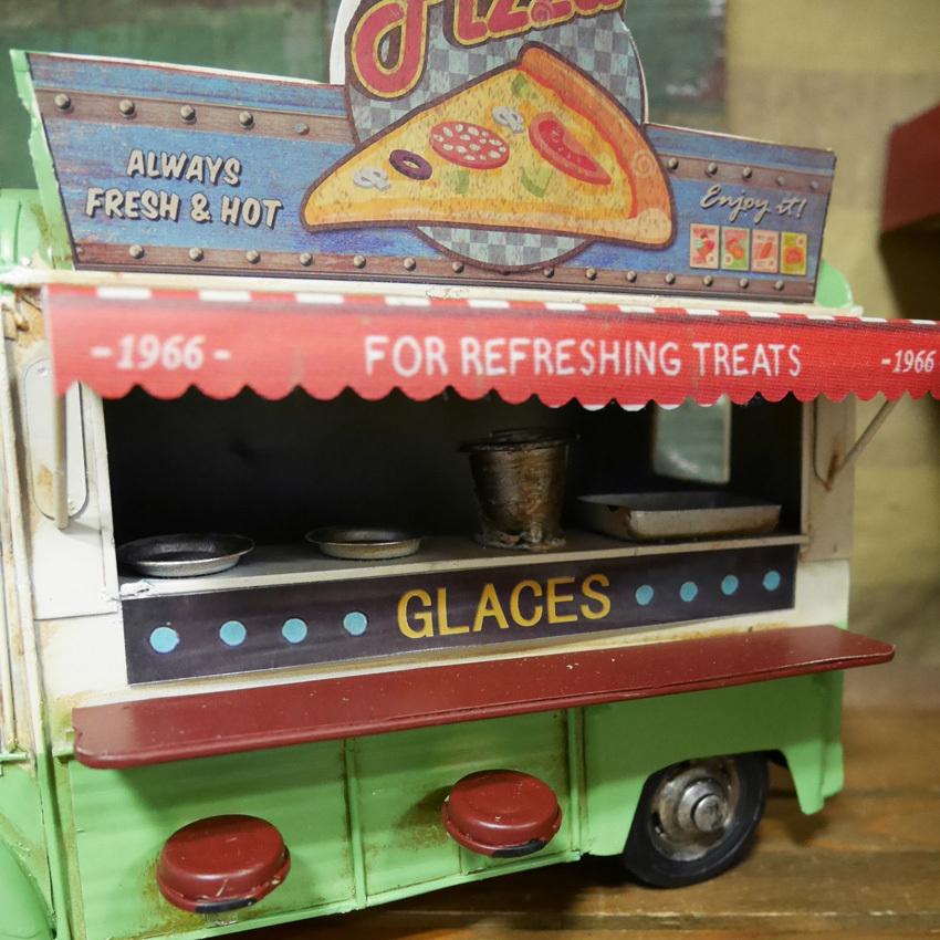 ヴィンテージカー PIZZA Shop ブリキのおもちゃ ピザショップ ヴィンテージカー PIZZA Shop ブリキのおもちゃ ピザショップ