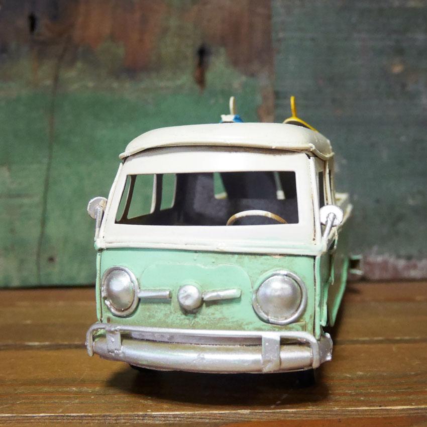 ピックアップトラック ノスタルジックデコ 自動車 ブリキのおもちゃ