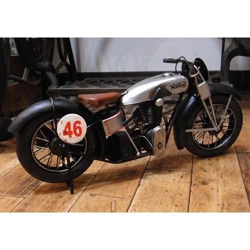 ブリキのおもちゃ バイク オートバイ norton : アメリカン雑貨のグッズ