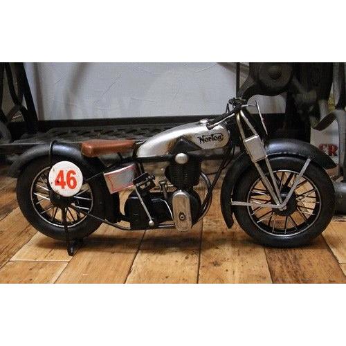 ブリキのおもちゃ バイク オートバイ norton : アメリカン雑貨のグッズ