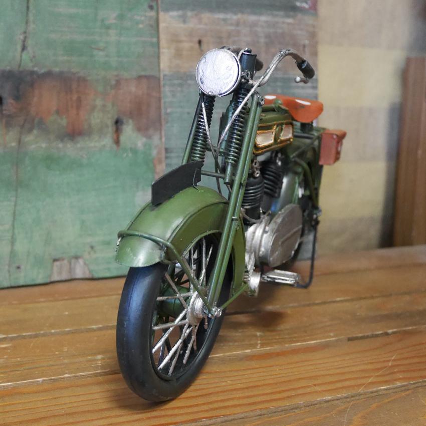 ヴィンテージバイク オートバイ GREEN ブリキのおもちゃ ヴィンテージバイク オートバイ GREEN ブリキのおもちゃ