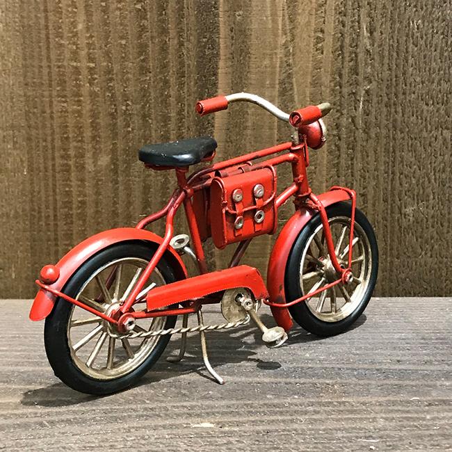 ブリキのおもちゃ バイシクルメッセンジャー 自転車便 グッドオールド