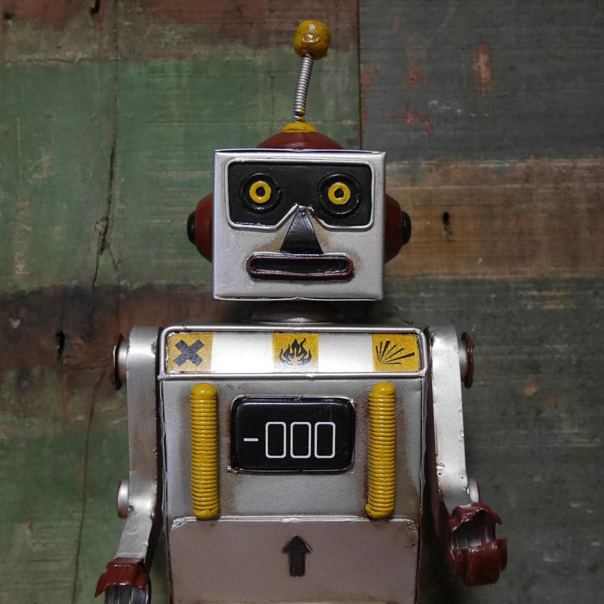 ブリキロボ ブリキのおもちゃ インテリア オブジェ レトロ