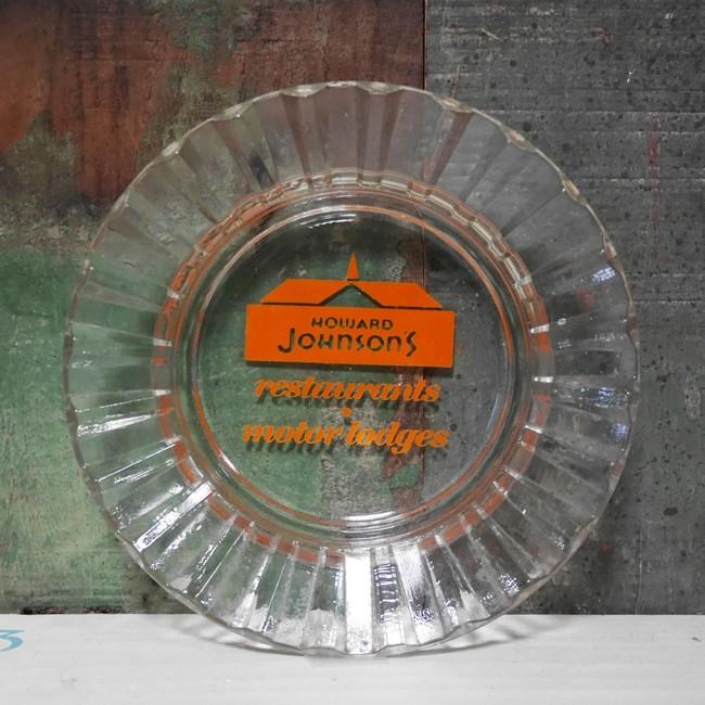 HOWARD JOHNSONS ユーズド アンティーク灰皿 卓上灰皿 レトロ灰皿