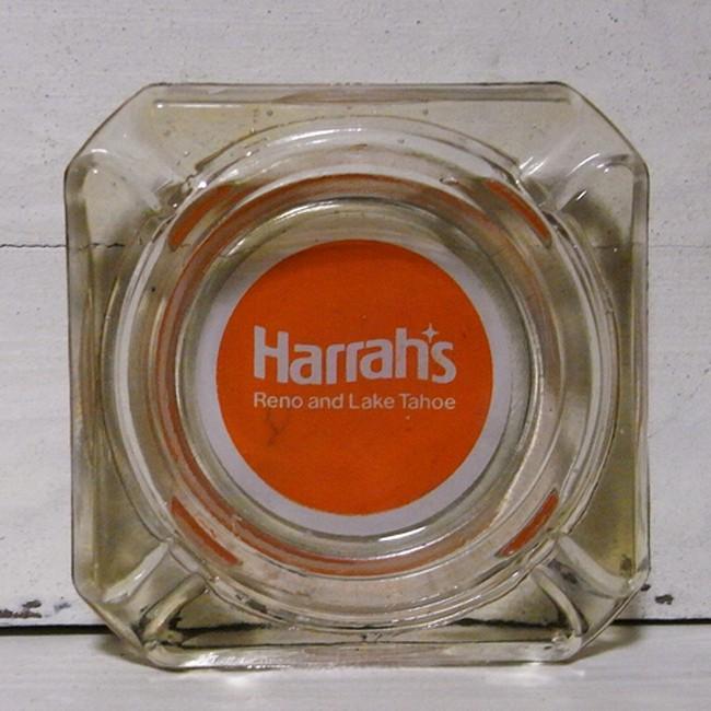 Harrah's ユーズド アンティーク灰皿 卓上灰皿 レトロ灰皿