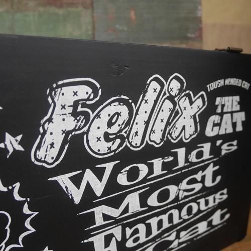 新品 Felix the Cat スタッシュケース　小物入れ フィリックス ウッデンマルチケース 小物入れ FELIX アクセサリー