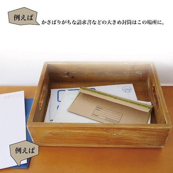 ラスティック フラットボックス 収納 木箱 インテリア : アメリカン