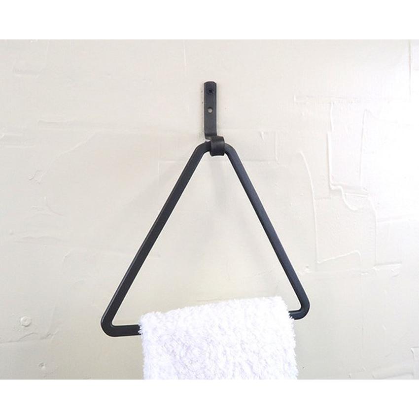 アンティーク アイアン タオルハンガー 三角 : アメリカン雑貨のグッズ