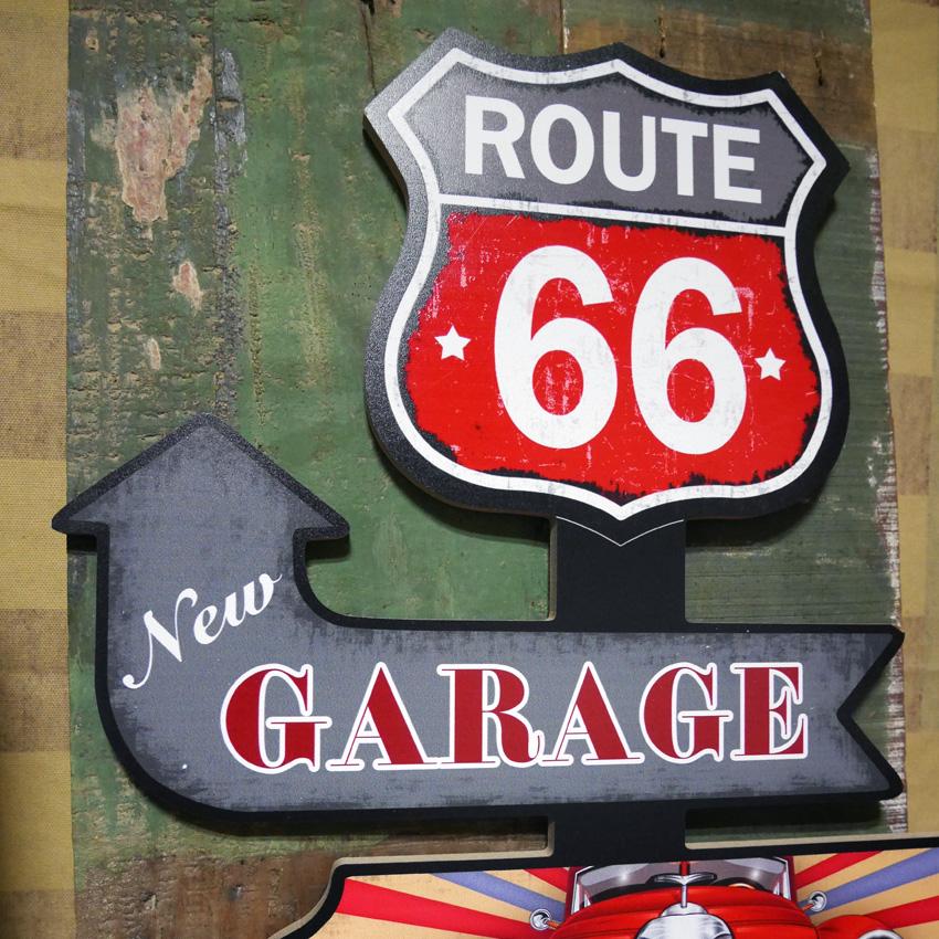ROUTE66 サインプレート 木製 看板 ルート66 アメリカ 雑貨 ROUTE66 サインプレート 木製 看板 ルート66 アメリカ 雑貨 楽天