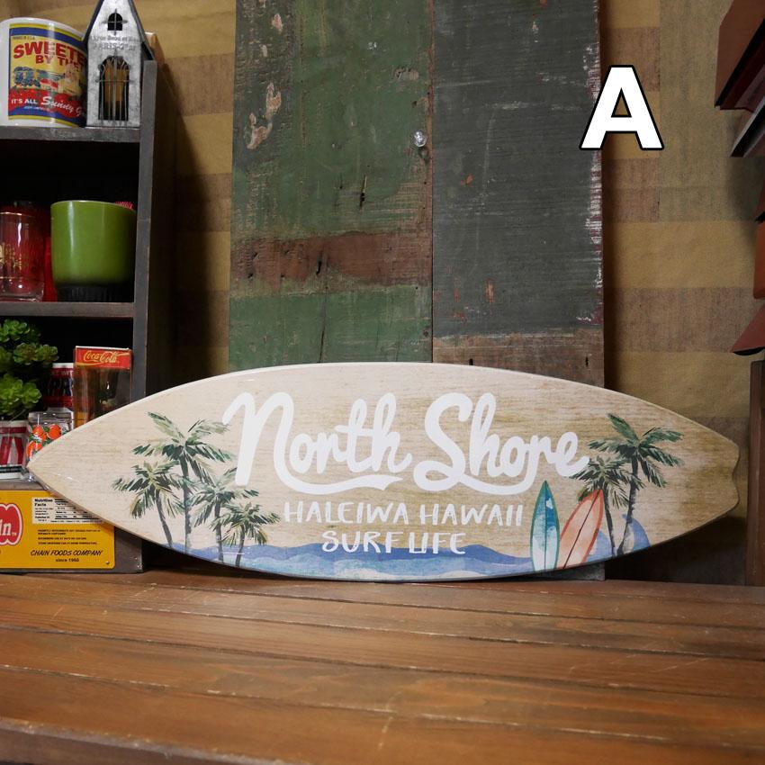 サーフボード デザインボード ウッデンサインボード ハワイアン