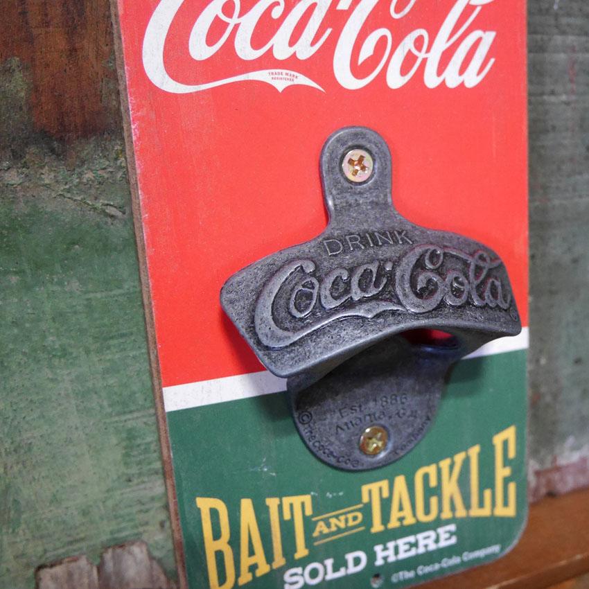 Coca Cola（コカコーラ） ボトルオープナー BAIT & TACKLE インテリア