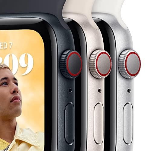 Apple Watch SE 第2世代(GPSモデル)- 40mmシルバーアルミニウムケースとホワイトスポーツバンド - レギュラー|goodsfast|03