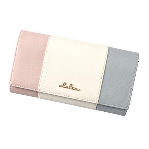 クレリア Clelia 長財布 財布 レディース アコーディオン トリコロール Goodsfast シンプル 長財布 フェイクレザー Goodsfastの