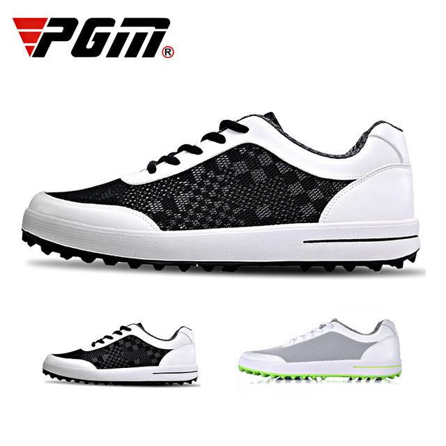 安いそれに目立つ ゴルフシューズ 男性 ネット式布 通気 滑り止め メンズ ゴルフ カジュアル オシャレ