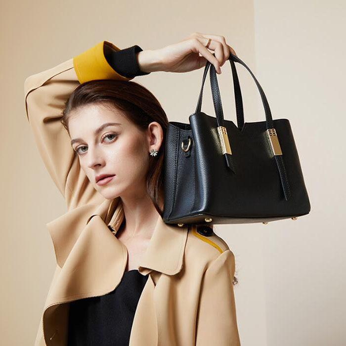 本革牛革 レディース横型ハンドバッグ かばん Newフランス風 キャリアウーマン クールな一面を表現 3way ファイル 通勤通学 カジュアル ベルト付き Liuha115 Good Shopping Japan 通販 Yahoo ショッピング
