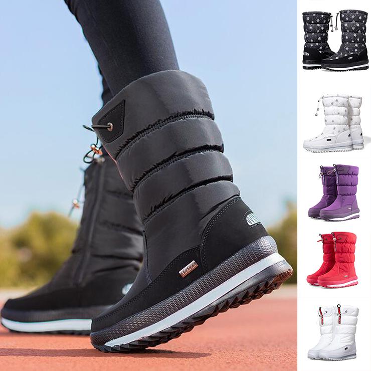 スノーブーツ レディース 防寒 雪遊び 防滑り 防水 裏起毛 大人 シューズ 無地 ブーツ 冬靴 カジュアル 滑らない プレゼント Suno1 Good Shopping Japan 通販 Yahoo ショッピング