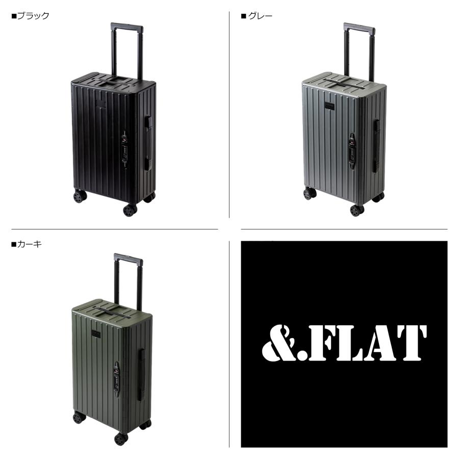 アンドフラット &FLAT スーツケース キャリーケース キャリーバッグ メンズ レディース 35L 折り畳める FL14-4-00_4