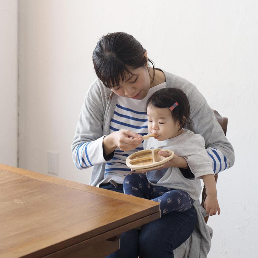 agney（アグニー） 子供 食器セット ワンプレート 離乳食パレット 2点セット 男の子 女の子 ベビー 赤ちゃん 天然素材 日本製 食洗器 ...