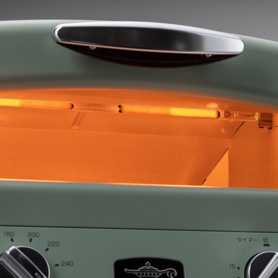 Aladdin アラジン トースター グリル グラファイト 4枚焼き オーブントースター ハイパワー 焼き網 AGT-G13B｜goodslabo｜10