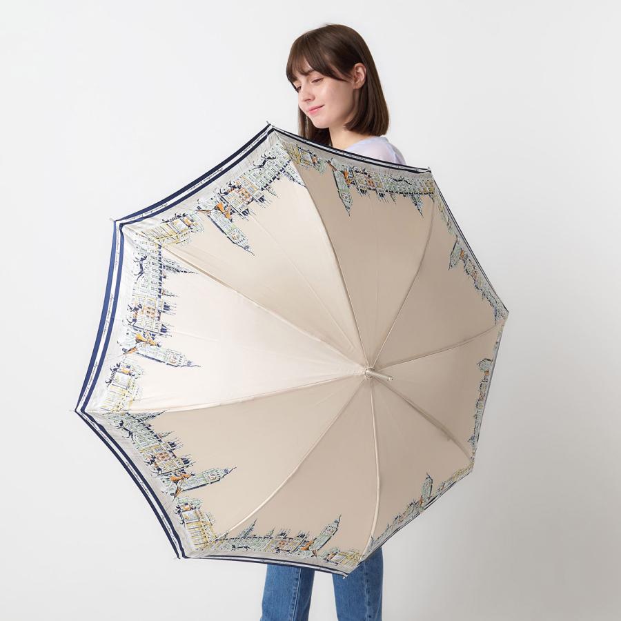 Aquascutum（アクアスキュータム） 長傘 雨傘 レディース 60cm 軽量 遮