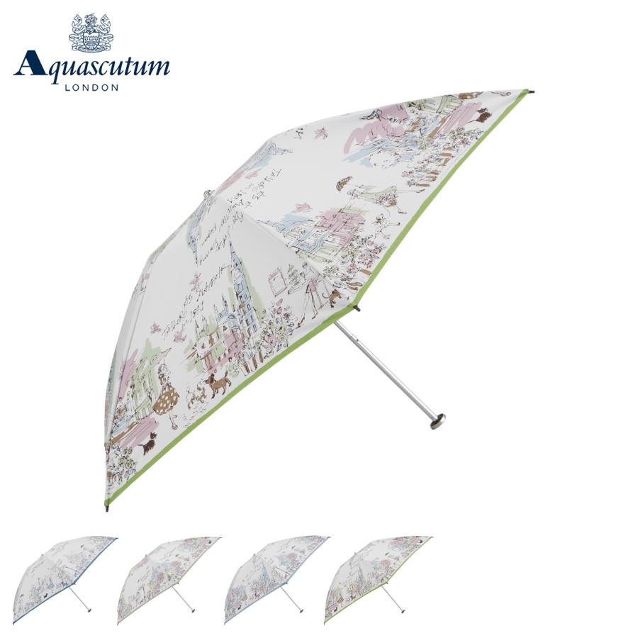 Aquascutum（アクアスキュータム） 傘 日傘 折りたたみ傘 晴雨兼用