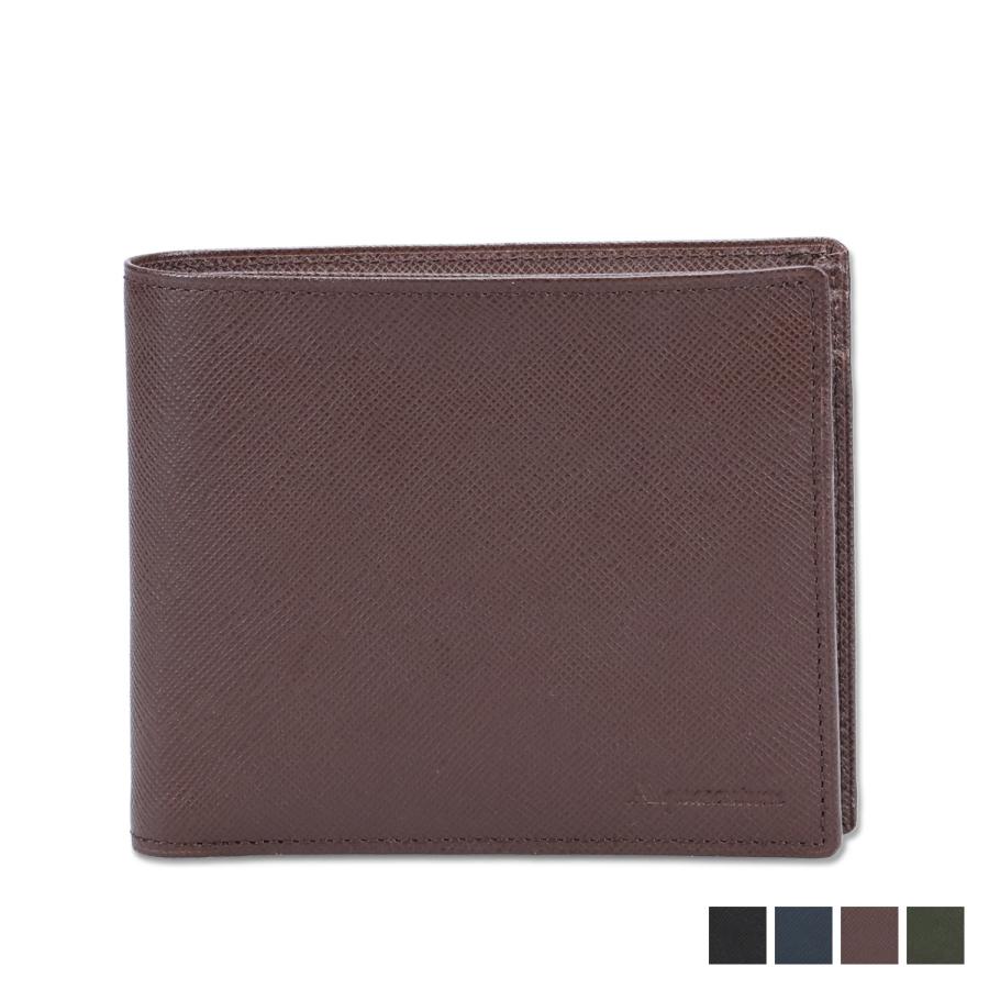 アクアスキュータム AQUASCUTUM 財布 二つ折り バーミンガム メンズ 本革 小銭入れあり AQ-515010 Aquascutum（アクアスキュータム） 財布 二つ折り バーミンガム メンズ