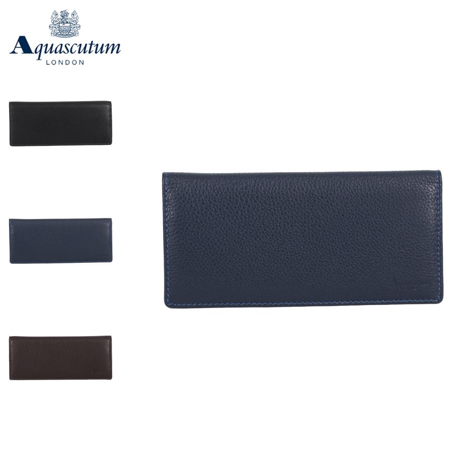 Aquascutum（アクアスキュータム） 長財布 メンズ 本革 エプソン 