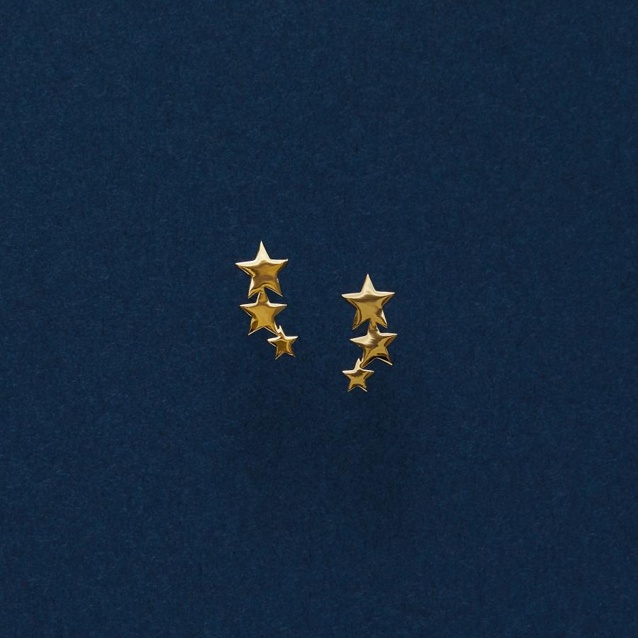 BAQLESS 青いスタッドピアス BAQLESS（バックレス） ピアス スタッドピアス レディース 金属