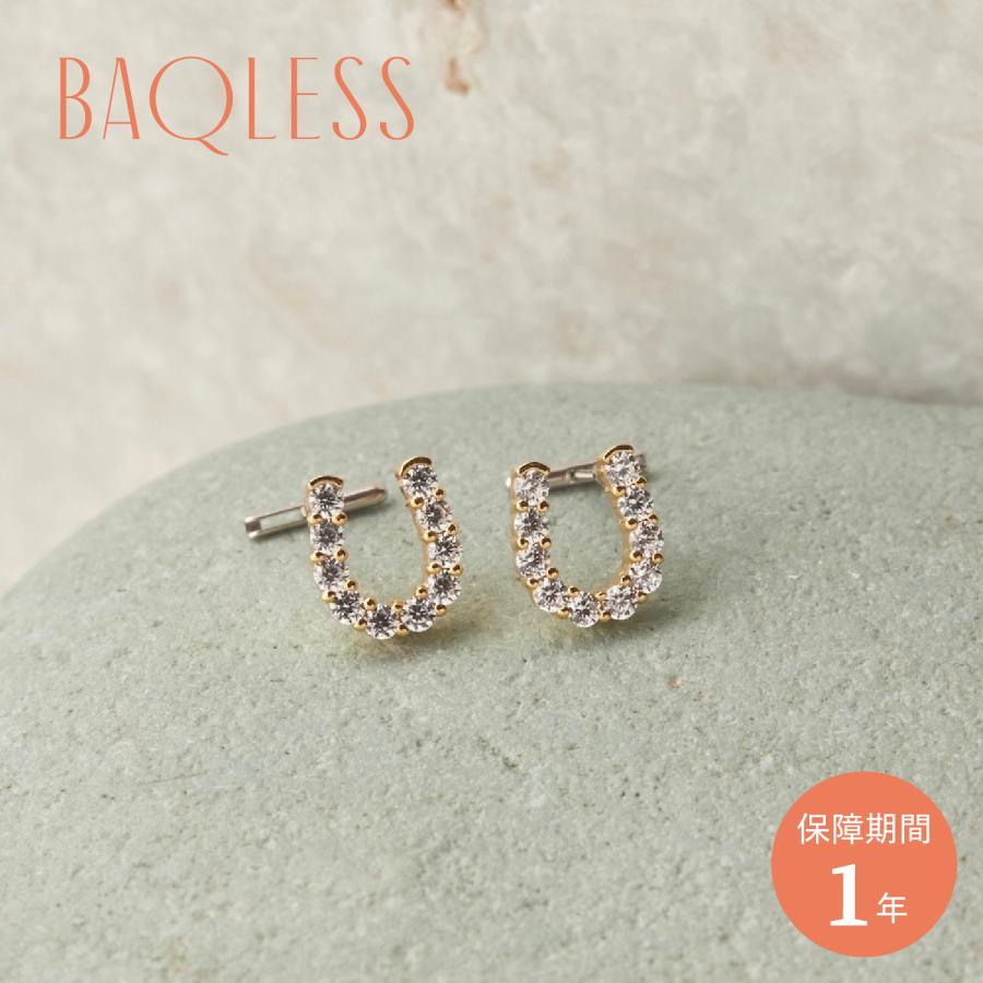 BAQLESS（バックレス） ピアス レディース 金属アレルギー対応 つけっ