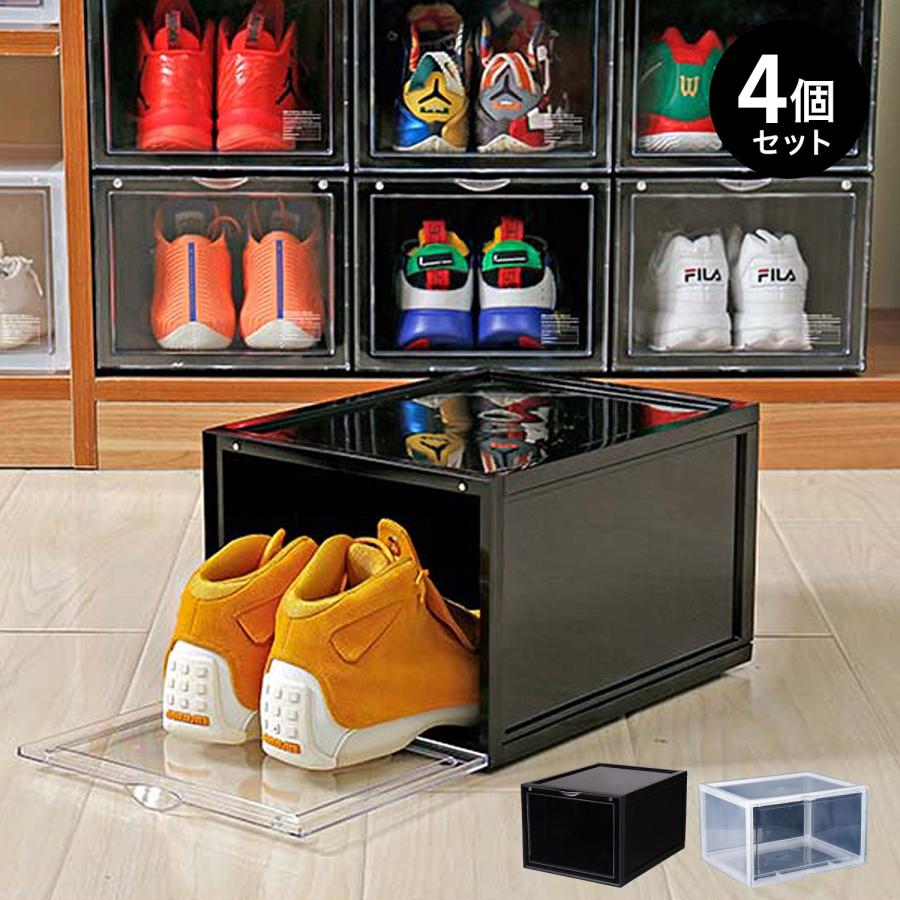 注目ブランド 新品 コストコ クリアシューズボックス フィギュアケース