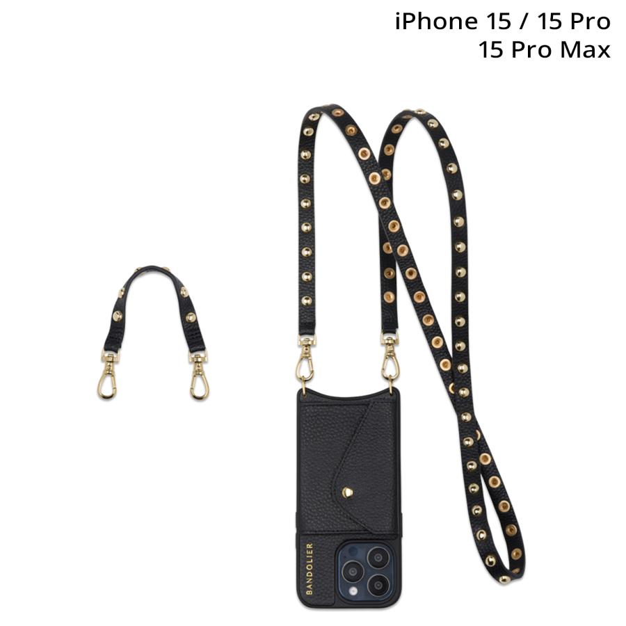 【新品未使用】BANDOLIER バンドリヤー iPhone15 ケース BANDOLIER（バンドリヤー） スマホショルダー スマホケース iPhone15