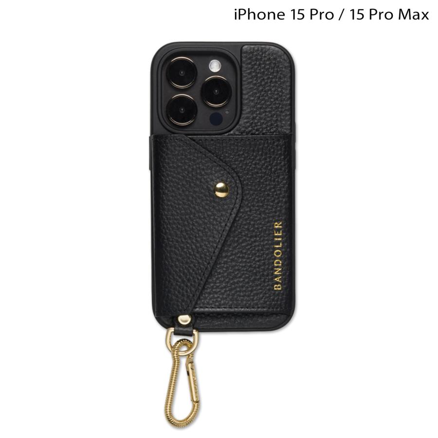 スマートフォン・携帯電話 BANDOLIER バンドリヤー iPhone15pro ハート