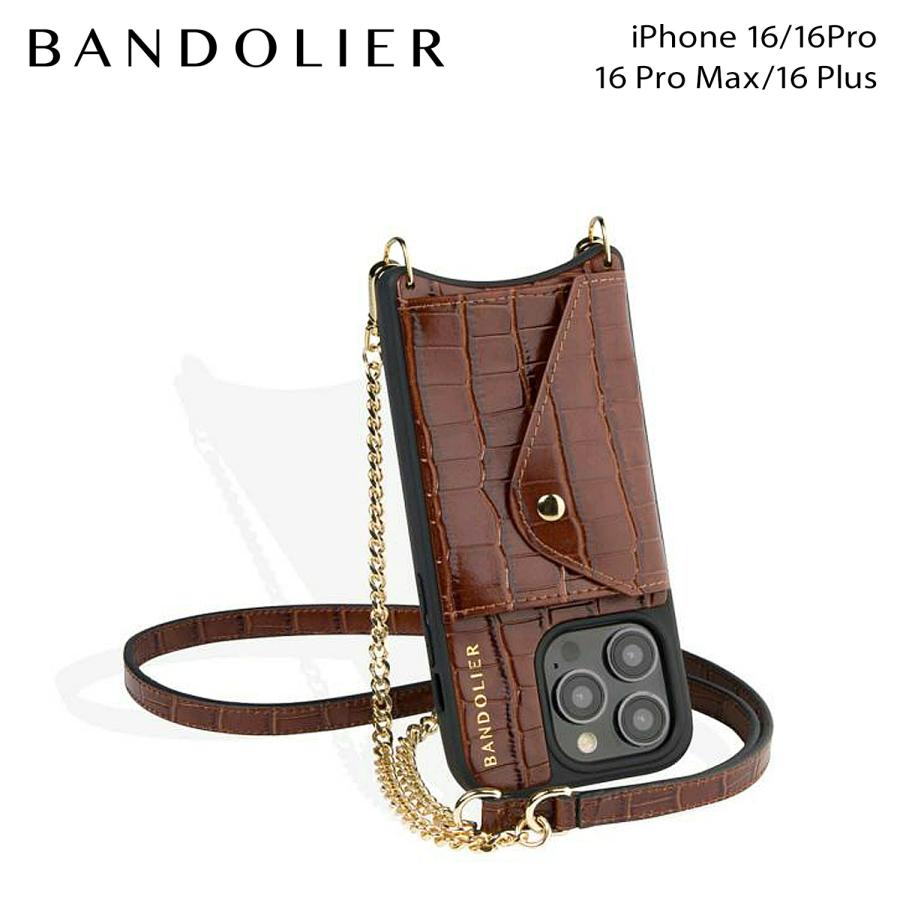 スマートフォン・携帯電話 BANDOLIER iPhone 16 ショルダーストラップ