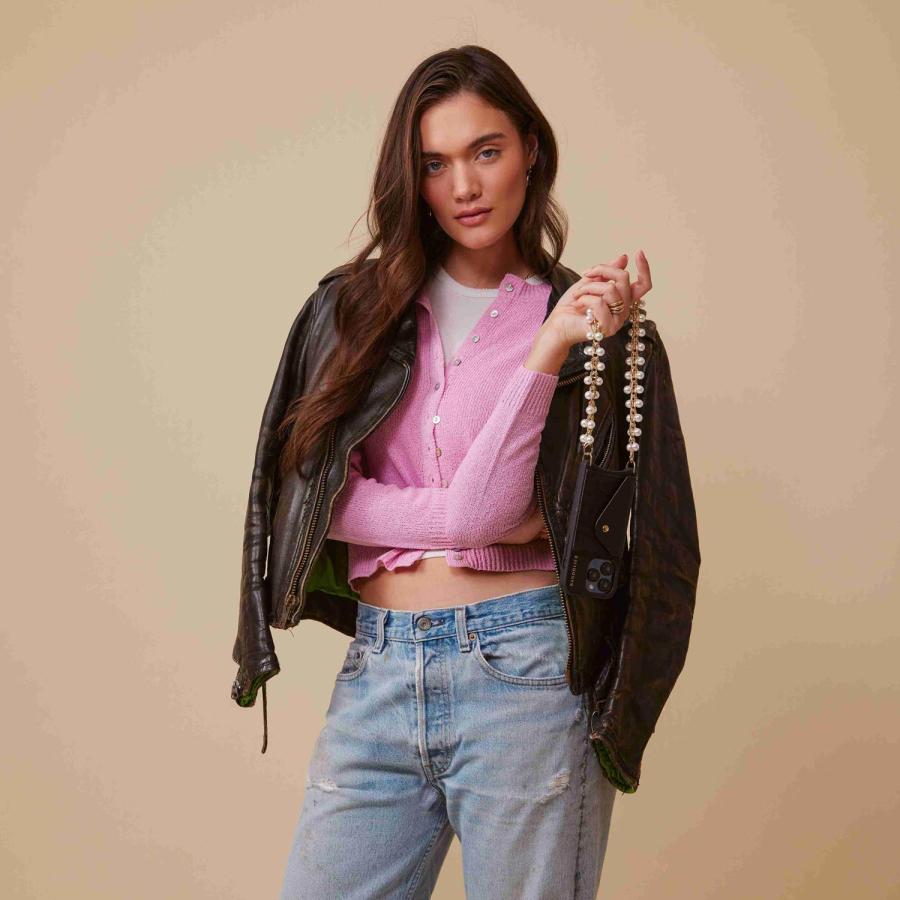 Bandolier EMELIA ロングパール スマホストラップ BANDOLIER（バンドリヤー） ストラップ スマホストラップ バンドレット