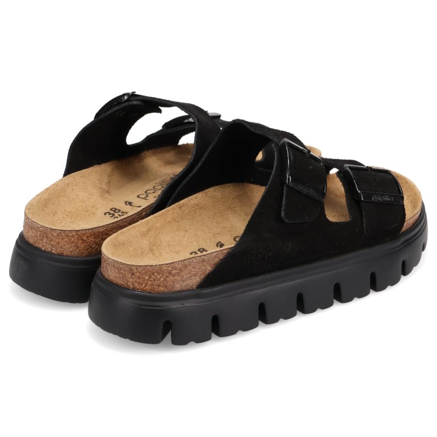 【美品】ビルケンシュトック アリゾナ 厚底レザー サンダル チャンキーパピリオ BIRKENSTOCK（ビルケンシュトック） アリゾナ チャンキー サンダル