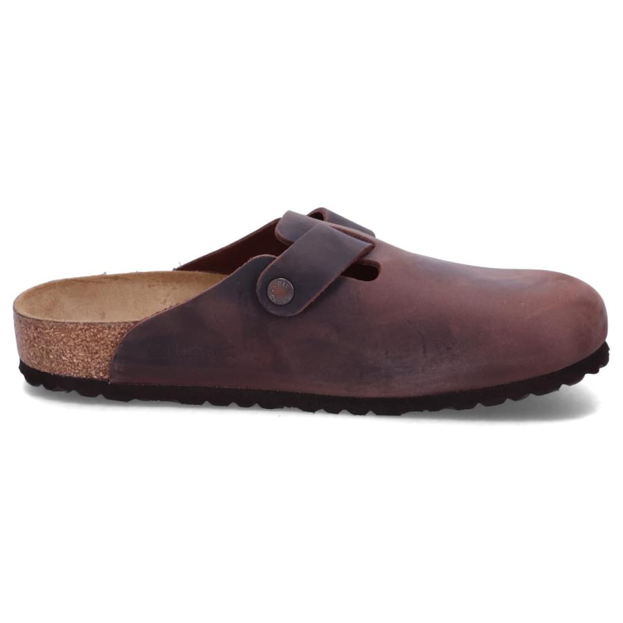 BIRKENSTOCK ビルケン ボストン スエード ブラウン レディース BIRKENSTOCK BOSTON SOFT FOOTBED SUEDE ( NARROW FIT ) MINK