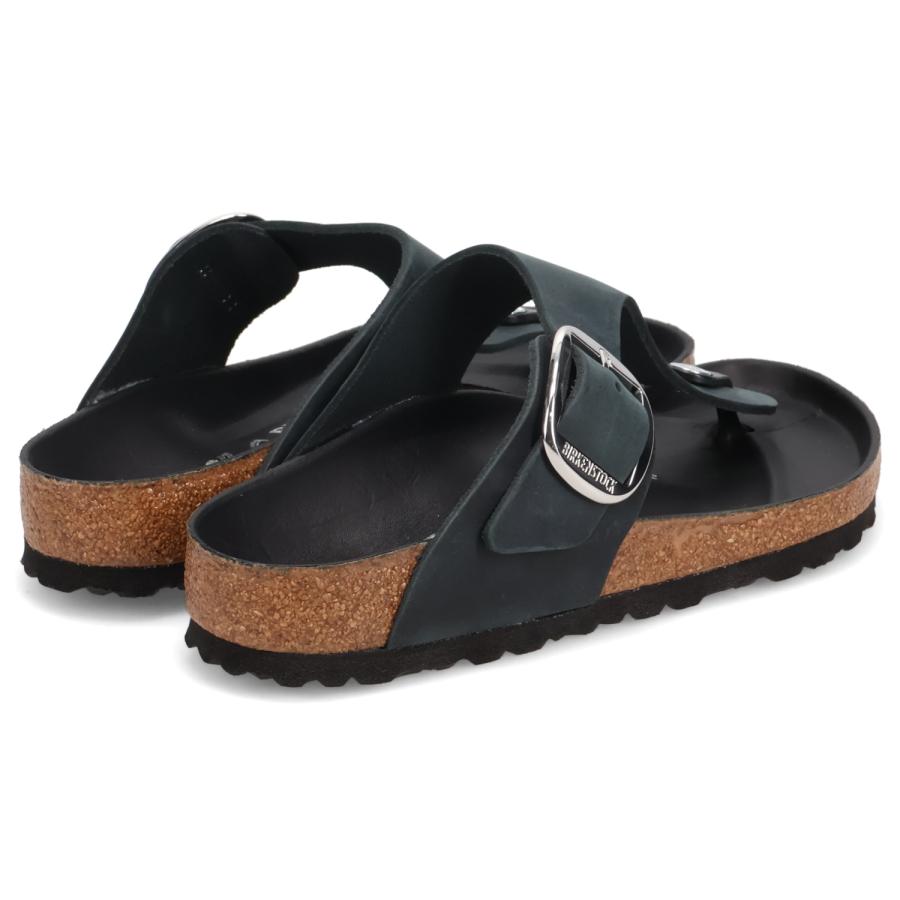 ビルケンシュトック BIRKENSTOCK ギゼ ビッグバックル サンダル レディース 普通幅 ヌバックレザー GIZEH BIG BUCKLE ブラック 1023334 BIRKENSTOCK（ビルケンシュトック） ギゼ ビッグバックル サンダル