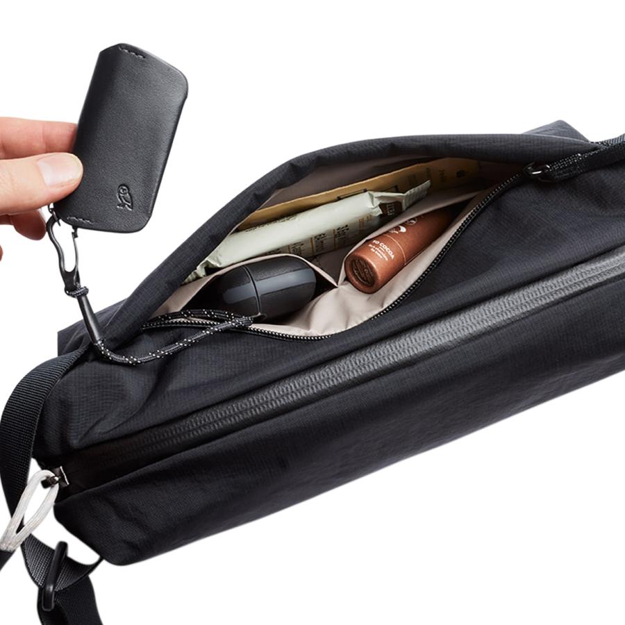 ベルロイ Bellroy バッグ ウエストバッグ ウエストポーチ ライト スリング メンズ レディース 耐水 軽量 斜め掛け LITE SLING ブラック ベージュ 黒 | Bellroy | 11
