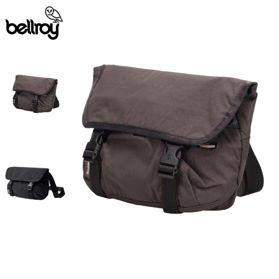 ベルロイ Bellroy ショルダーメッセンジャーバッグ メンズ レディース 6L 耐水 超軽量 斜めがけ CINCH MINI MESSENGER グレー 9343783026791 | Bellroy
