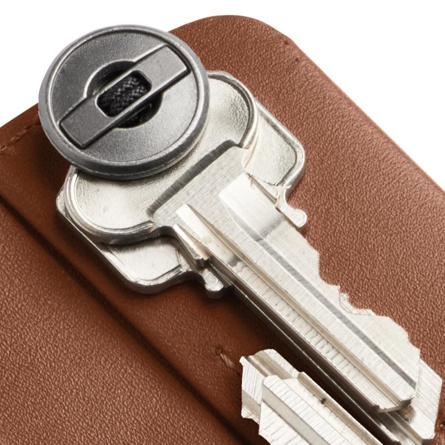 ベルロイ Bellroy キーカバー キーケース キーホルダー メンズ レディース 薄型 耐久 KEY COVER PLUS THIRD EDITION ベージュ ブラウン | Bellroy | 12