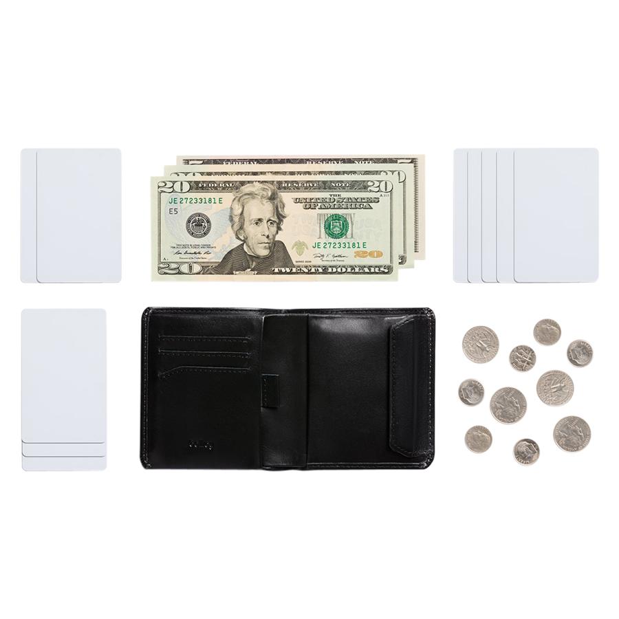 ベルロイ Bellroy 財布 二つ折り コインウォレット メンズ レディース 革 COIN WALLET ブラック ブラウン 黒 | Bellroy | 05