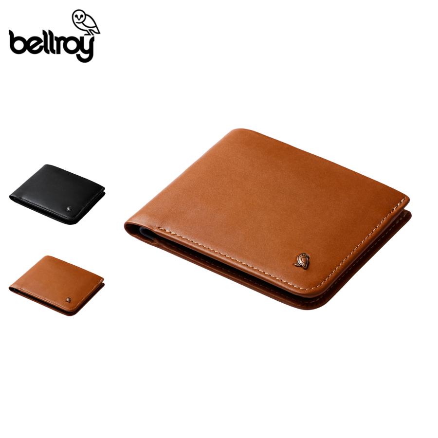 ベルロイ Bellroy 財布 二つ折り メンズ レディース 革 HIDE & SEEK HI ブラック ベージュ 黒 | Bellroy