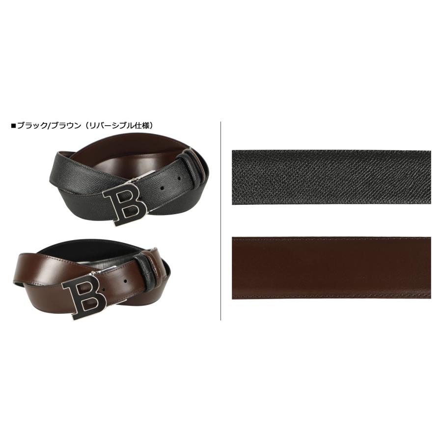 Bally バリー レザーベルト メンズ リバーシブル 本革 35mm B Bally バリー レザーベルト メンズ リバーシブル 本革 35mm B