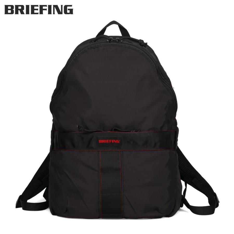 ブリーフィング BRIEFING バッグ リュック バッグパック パッカブル デイパック メンズ レディース 軽量 ブラック 黒 BRA241P11 BRIEFING（ブリーフィング） リュック バッグ バッグパック パッカブル