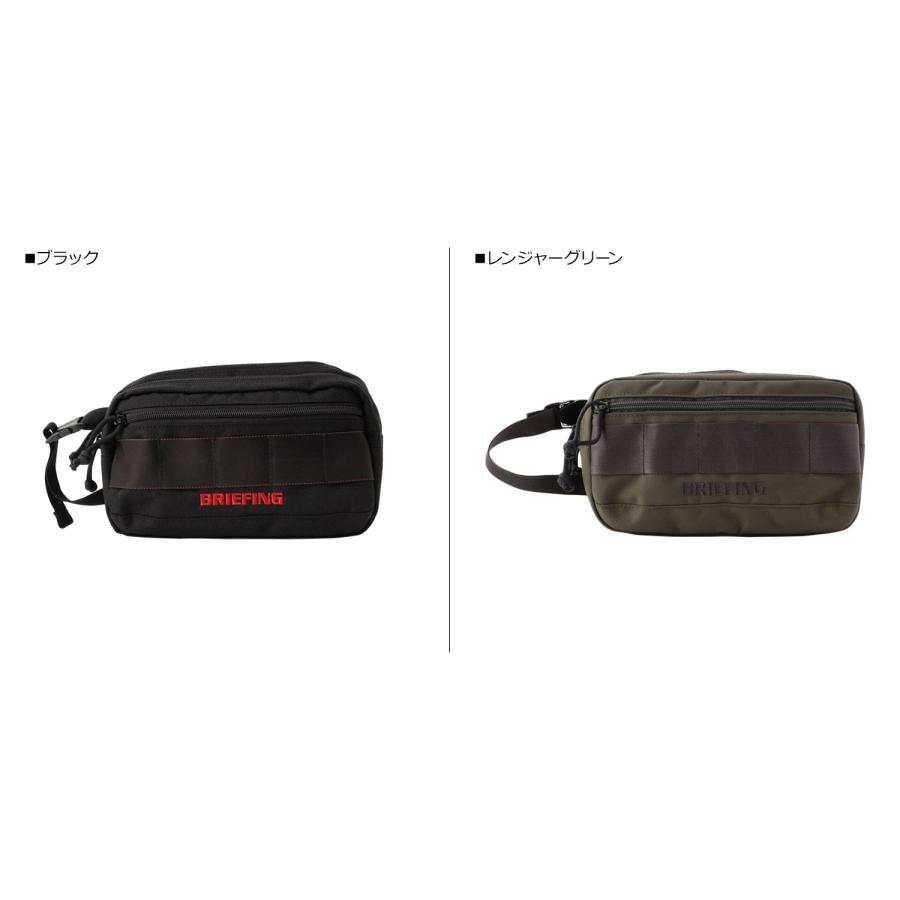新品未使用　BRIEFING GOLF ダブルジップ ポーチ BRG231G43 BRIEFING GOLF ブリーフィング ゴルフ ダブルジップポーチ